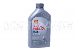 Масло моторное Shell Helix HX8  5W-30 SL/SN+, A3/B4 синтетика  1 л