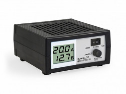 Зарядное устройство "ВЫМПЕЛ- 37" напряжение 12 В, ток 0,8-20 А, цифровой ЖК дисплей