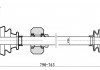 Привод LADA Largus (JH3); RENAULT Logan (1.6 16V, MT), Sandero (1.6 16V, MT); NISSAN Almera G15 (MT), DACIA Logan, Logan MCV, Sandero, правый а/м без ABS шлиц 23/23 2