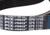 Ремень 1745 6PK CITROEN, PEUGEOT, FORD, LAND ROVER, VOLVO 3
