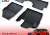 Коврики пола Hyundai Santa Fe IV (2018-) 3D LUX (к-т 4 шт) 2