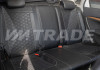 Чехлы сидений LADA Vesta, Vesta Cross раздельная задняя спинка, с подлокотником, а/м c 01.2015 г.в. экокожа, ромб, перфорация 8