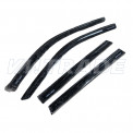 Дефлектор боковых стекол ВАЗ LADA Kalina-2 хэтчбек (накладные, скотч 3M) "Оригинал"