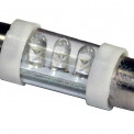Лампа освещения салона 36 мм, 12Vх5W  (3 диода)