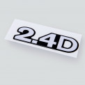 Орнамент УАЗ  "2,4D" наклейка