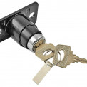 Привод замка багажника ВАЗ-21099 с ключами (черный)