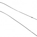 Трубка тормозная Газель передняя правая от тройника к шлангу "Оригинал"