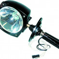Фара-прожектор круглая 12В с рукояткой
