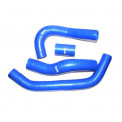 Патрубки радиатора УАЗ Патриот дв. IVECO (к-т 4 шт) силикон синий