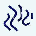 Патрубки отопителя Валдай дв. ММЗ (к-т 5 шт) силикон синий