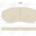 Колодка тормозная "KoTL" MITSUBISHI ASX/LANCER/OUTLANDER/DODGE CALIBER (GDB3287) (к-т 4шт) перед