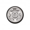 Колпак колеса Газель, Газель NEXT переднего н/о пластик серебристый (к-т 2 шт)