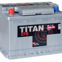 Аккумулятор "TITAN" EFB  60 Ah, 12V пуск.ток 600 А прямая полярность (+ ; -)