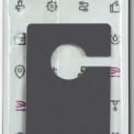 Ароматизатор подвесной LECAR Black Ice (крючок, картонная основа)
