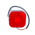 Фонарь габаритный универсальный красный LED 24В