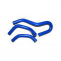 Патрубки отопителя ГАЗон NEXT (к-т 3 шт) силикон синий