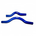 Патрубки отопителя ВАЗ-2110-2112 с 2003 г, Приора (к-т 2 шт) силикон синий
