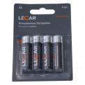 Батарейка LECAR ALKALINE AA  (уп. 4шт.)