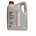 Масло моторное NISSAN  5W-40 синтетика 5 л