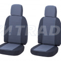 Чехлы сидений УАЗ Карго с 2014 г.в. (жаккард) 2-х местные, спинки 600 мм, 2 съемных подголовника