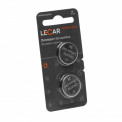Батарейка LECAR CR2032 литиевая дисковая (2 шт. в блистере)