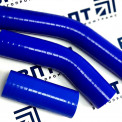 Патрубки радиатора ЗИЛ-130 (к-т 3 шт) силикон синий
