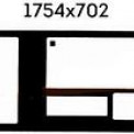 Стекло Газель NEXT окна боковины левое заднее, с форточкой сдвижной (1754х702) "Оригинал"
