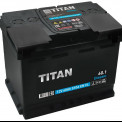 Аккумулятор "TITAN" CLASSIC  60 Ah, 12V пуск.ток 510 А прямая полярность (+ ; -)