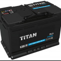 Аккумулятор "TITAN" CLASSIC  75 Ah, 12V пуск.ток 620 А обратная полярность (- ; +)