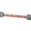 Трубка тормозная ПАЗ-3205 воздушная от регулятора давления к противозамерзателю  (L=100мм, Ø12мм) медь