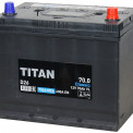 Аккумулятор "TITAN" CLASSIC ASIA  70 Ah, 12V (D26) пуск.ток 730 А обратная полярность (- ; +)
