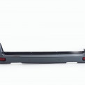 Бампер УАЗ Patriot задний "Темно-серый металлик" Н/О в СБ с 2014 г.в. под парктроник с 4 датчиками