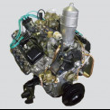 Двигатель с оборудованием ПАЗ-3205 (без ремней,катушки зажиг., генератора, насоса ГУР,компрессора)