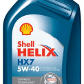 Масло моторное Shell Helix HX7  5W-40 SP, A3/B4 п/синтетика  1 л