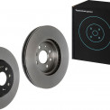 Диск тормозной Honda Civic (VII, VIII) 01-, CR-V II 02-06, FR-V 04-, Stream 01-, передний, вентилируемый, 282*47,3*23мм, 5 отверст