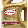 Масло моторное Sintec Premium 9000 0W-40 A3/B4. SP/CF синтетика  4 л