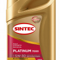 Масло моторное Sintec Platinum 7000 5W-30 SL/CF, A3/B4 синтетика   1 л