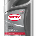 Масло моторное Sintec LUXE 5000 5W-30 SL/CF, A3/B4 п/синтетика  1 л