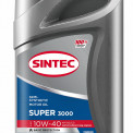 Масло моторное Sintec Super 3000 10W-40 SG/CD п/синтетика  1 л