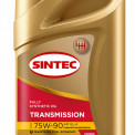 Масло трансмиссионное  Sintec 75W90 GL-4 синтетика  1 л