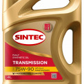 Масло трансмиссионное  Sintec 75W90 GL-4 синтетика  4 л