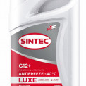 Охлаждающая жидкость Антифриз Sintec Luxe G12+ красный -40  1кг