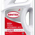Охлаждающая жидкость Антифриз Sintec Luxe G12+ красный -40 10 кг