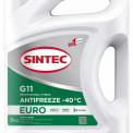 Охлаждающая жидкость Антифриз Sintec Euro G11 зеленый -40  5 кг