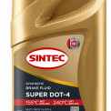 Тормозная жидкость Sintec Super DOT-4  455 гр