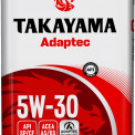 Масло моторное TAKAYAMA Adaptec 5W-30 SP/CF, A5/B5 синтетика 1 л