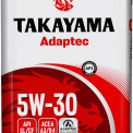 Масло моторное TAKAYAMA Adaptec 5W-30 SL/CF, A3/B4 синтетика 1 л