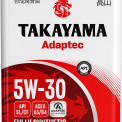 Масло моторное TAKAYAMA Adaptec 5W-30 SL/CF, A3/B4 синтетика 4 л