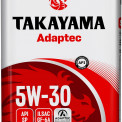 Масло моторное TAKAYAMA Adaptec 5W-30 SP, GF-6A синтетика 1 л