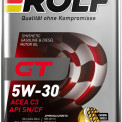 Масло моторное ROLF GT 5W-30 SN/CF, C3 синтетика 4 л